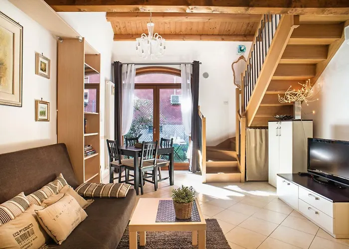 Duplex At The Entrance To Venice 2 Bathroom And Terrace, Itália