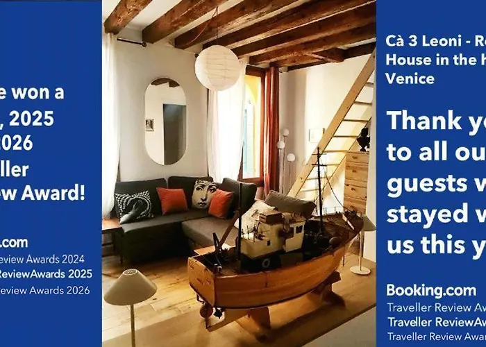 Ca 3 Leoni - Romantic House In The Heart Of Venice
